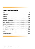 500 Sewing Tips, Tricks, Techniques, and Hacks	 Must-Have Manual