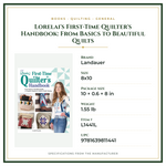Product Specifications – Lorelai's First-Time Quilter's Handbook: From Basics to Beautiful Quilts