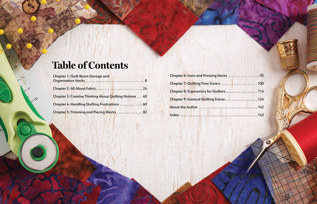 200 Tips, Tricks, and Hacks for Quilters: The Must-Have Manual