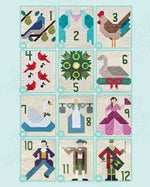 12 Days of Christmas Quilt Block Sampler