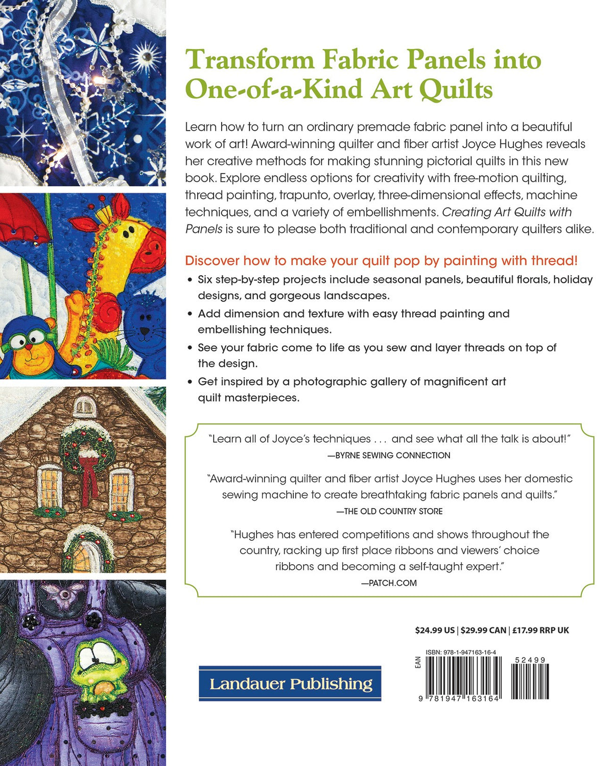 Creating Art Quilts With Panels
