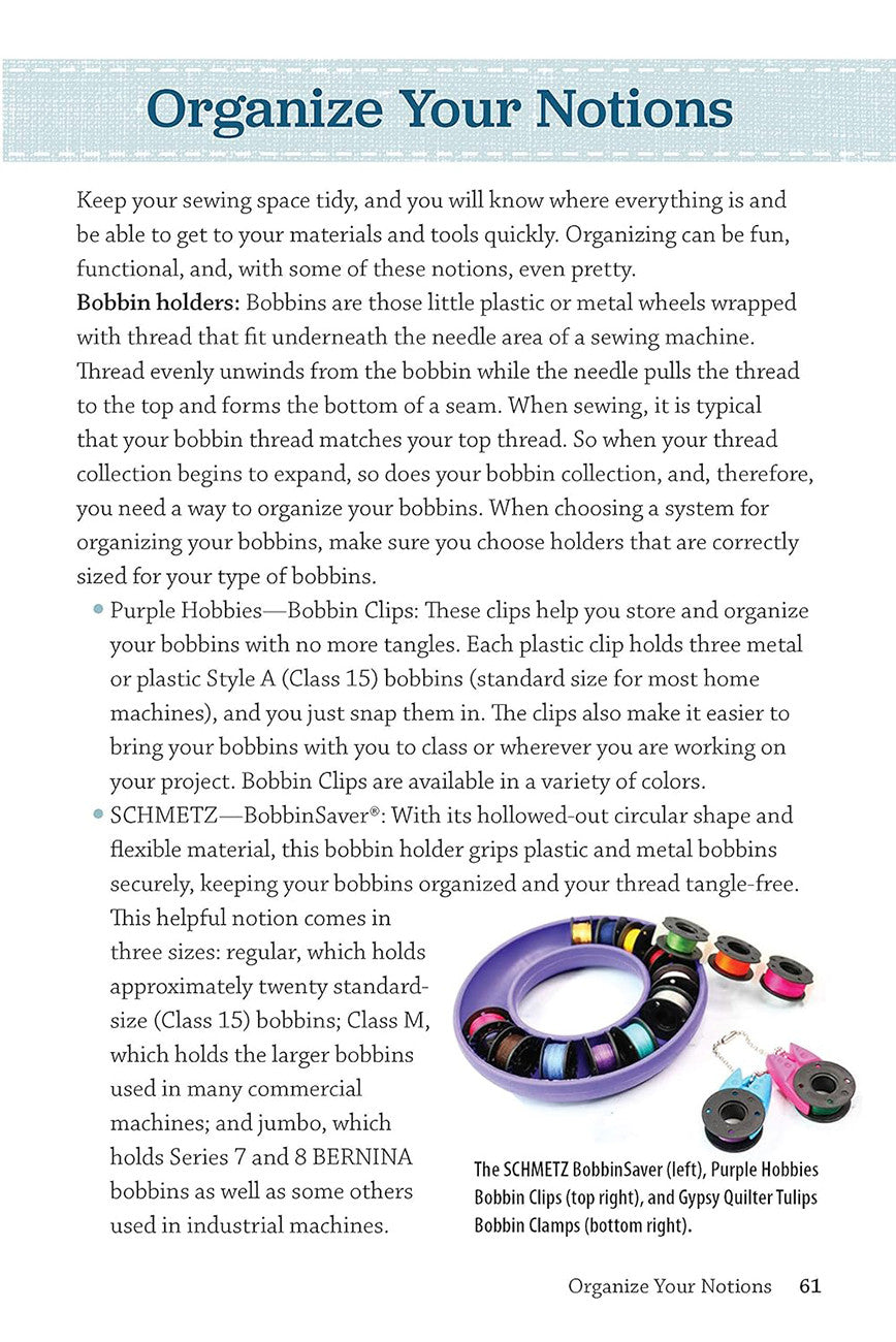 Pocket Guide to Sewing Notions