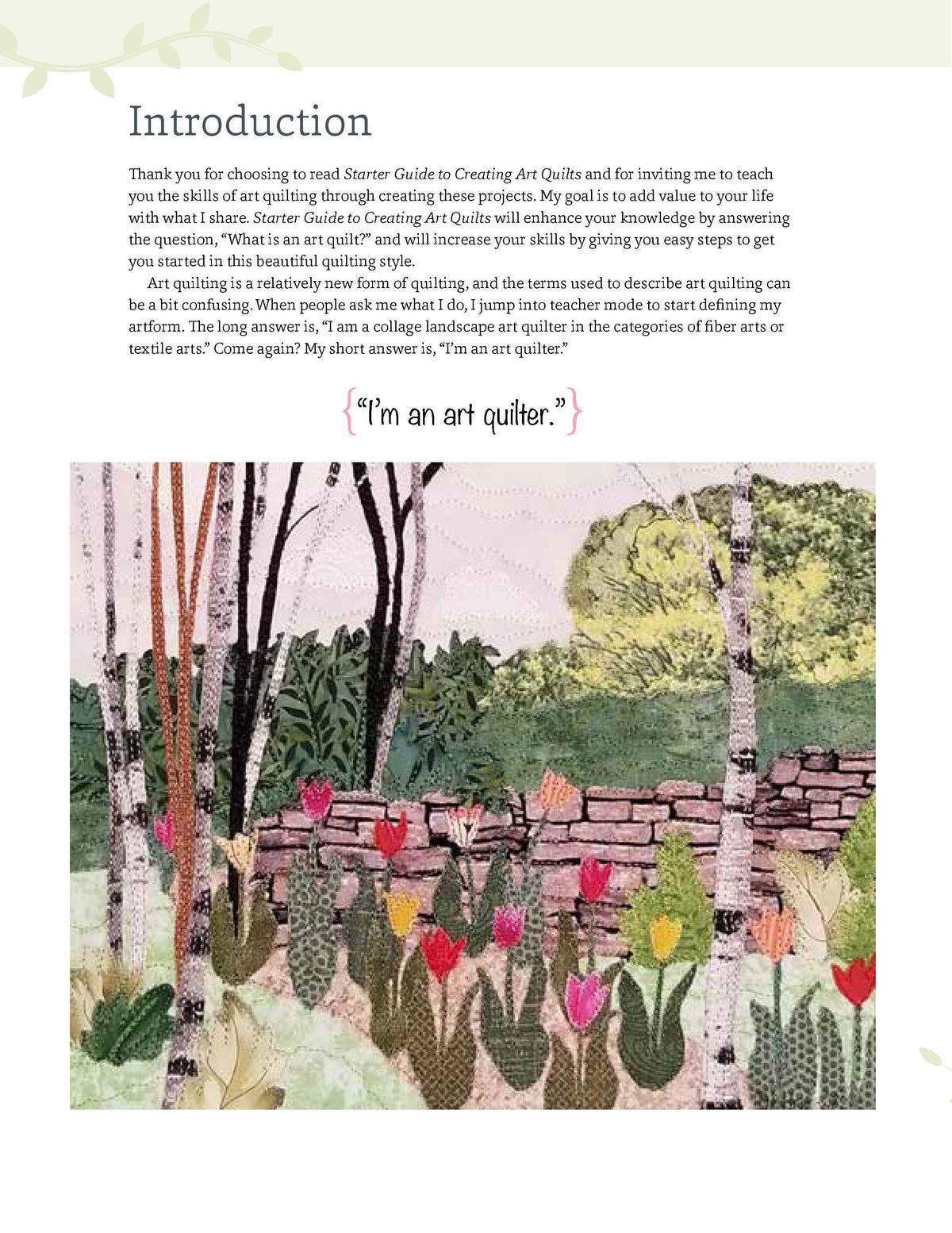 Starter Guide to Creating Art Quilts