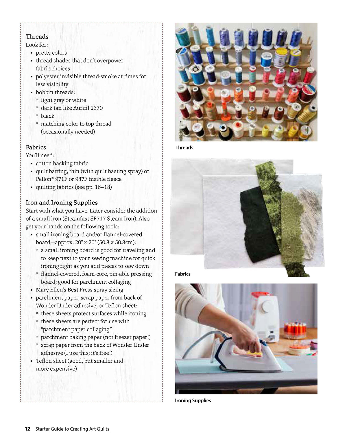 Starter Guide to Creating Art Quilts