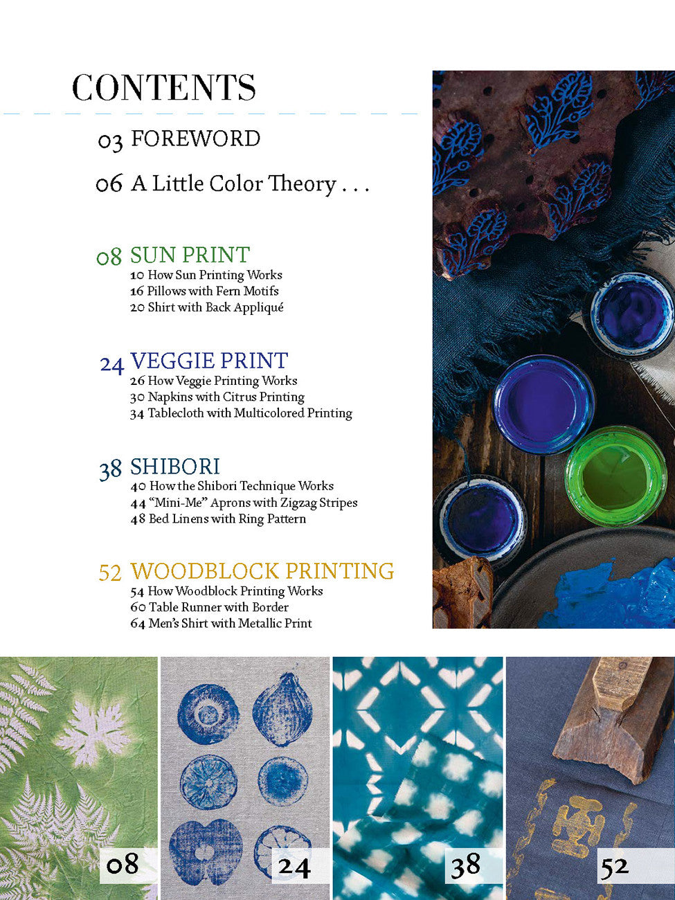 Learn to Dye & Print Fabric Using Shibori, Tie-Dye, and Sun Print