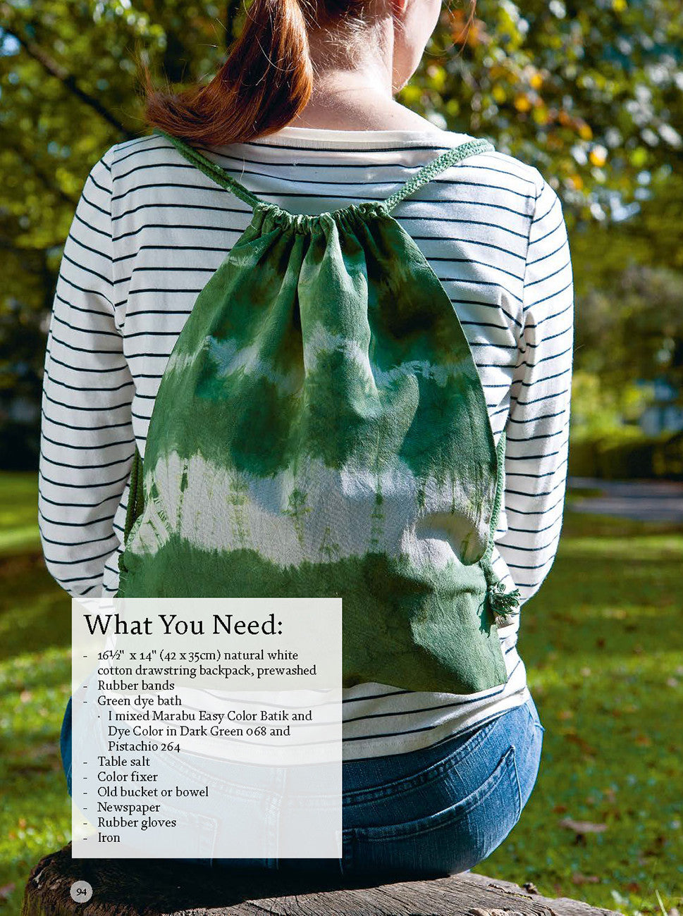 Learn to Dye & Print Fabric Using Shibori, Tie-Dye, and Sun Print