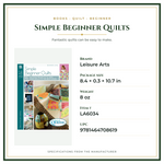 Product Specifications – Simple Beginner Quilts