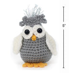Leisure Arts Amigurumi Miniatures Kit Owl