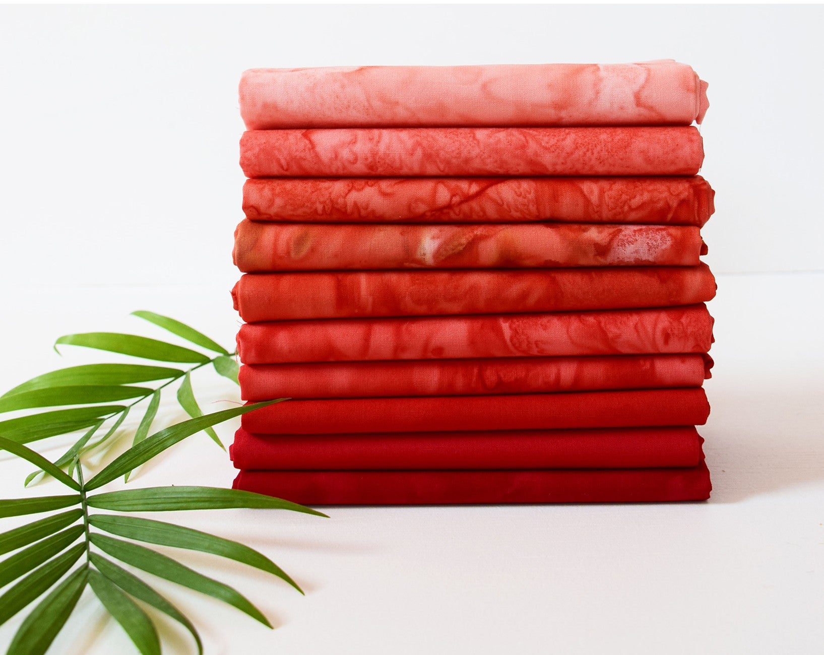 Fat Quarter Lava Tonal Loveable 10pcs/bundle