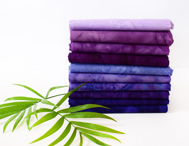 Fat Quarter Lava Tonal Grapevine 10pcs/bundle