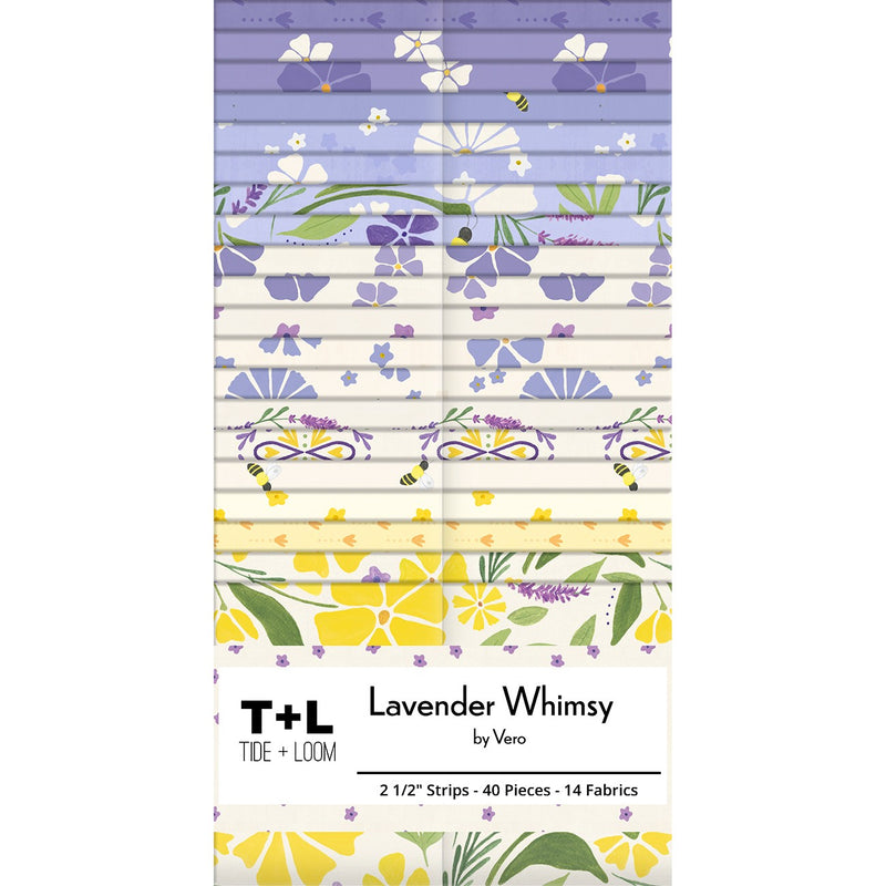 Lavender Whimsy 40pcs, 2-4 Pieces of Each Print