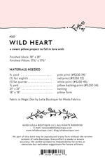Wild Heart Pillow