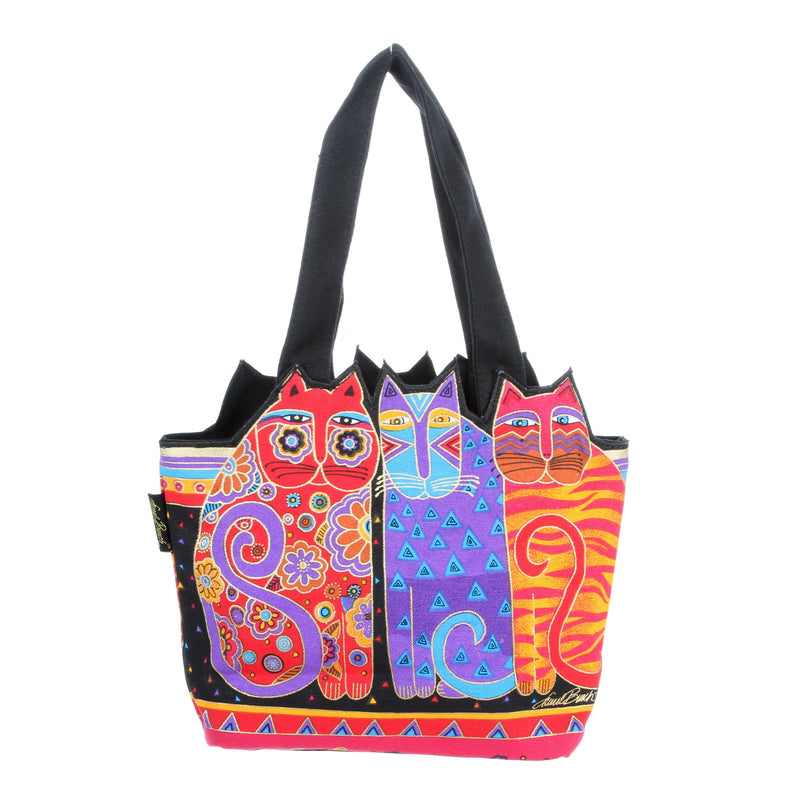 Medium Tote Tres Gatos Feline Friends