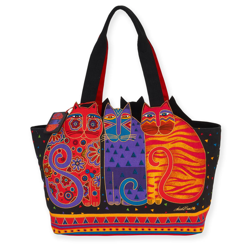 Shoulder Tote Creative Cats Feline Friends