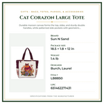 Product Specifications – Cat Corazon Large Tote
