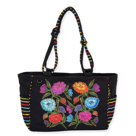 Flowers Vigne et Fleurs Shoulder Tote