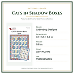 Product Specifications – Cats in Shadow Boxes
