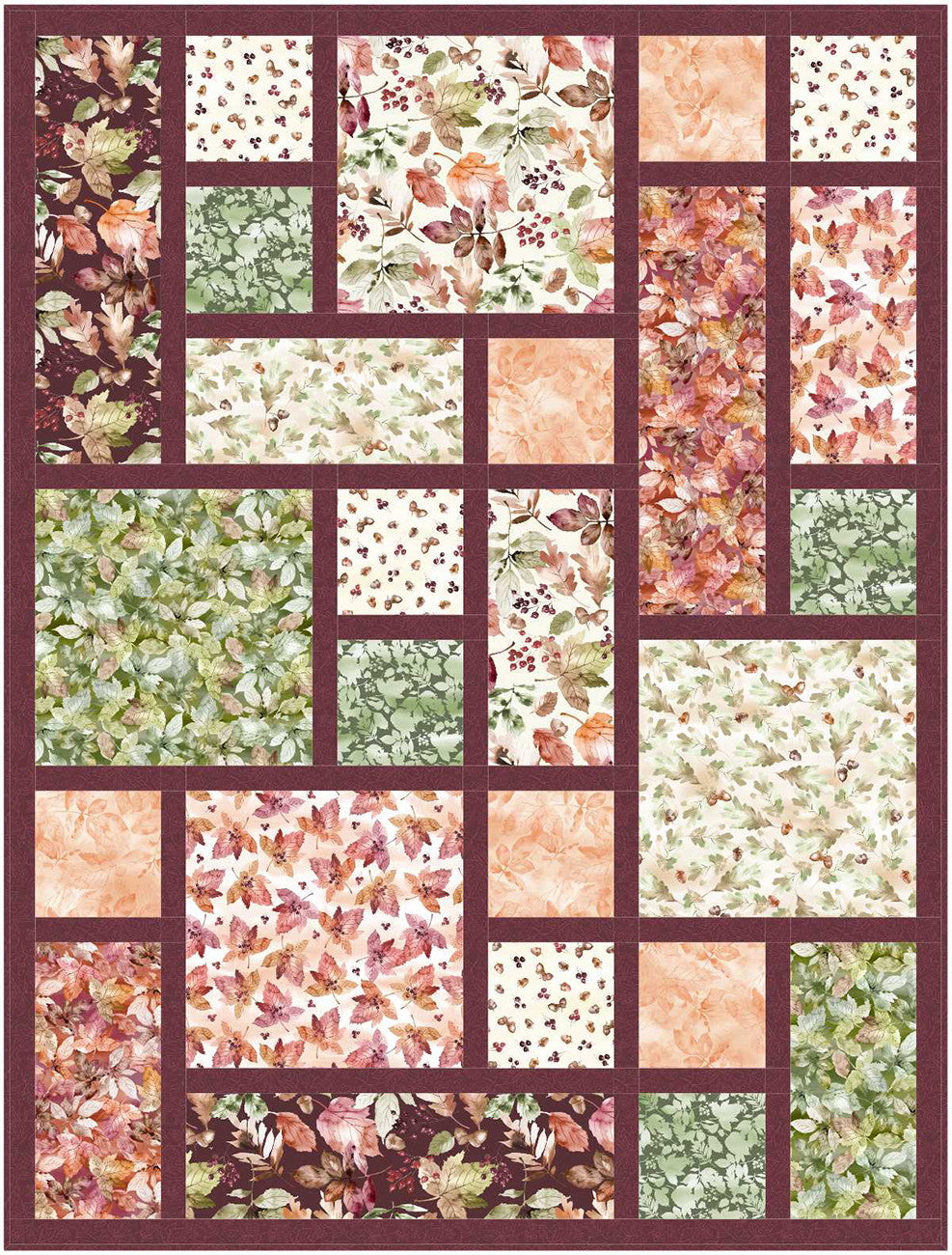 Scattered Quarter Tiles