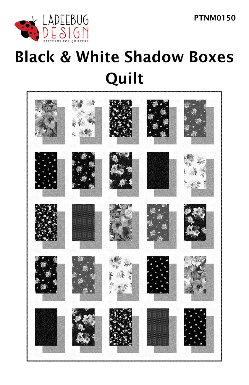 Black and White Shadow Boxes