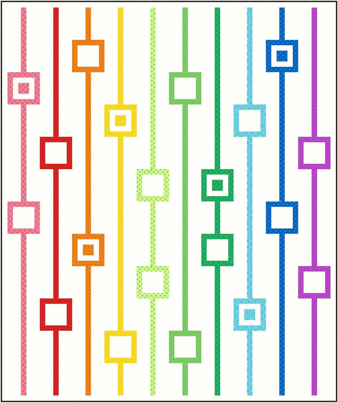 Square Block Lines
