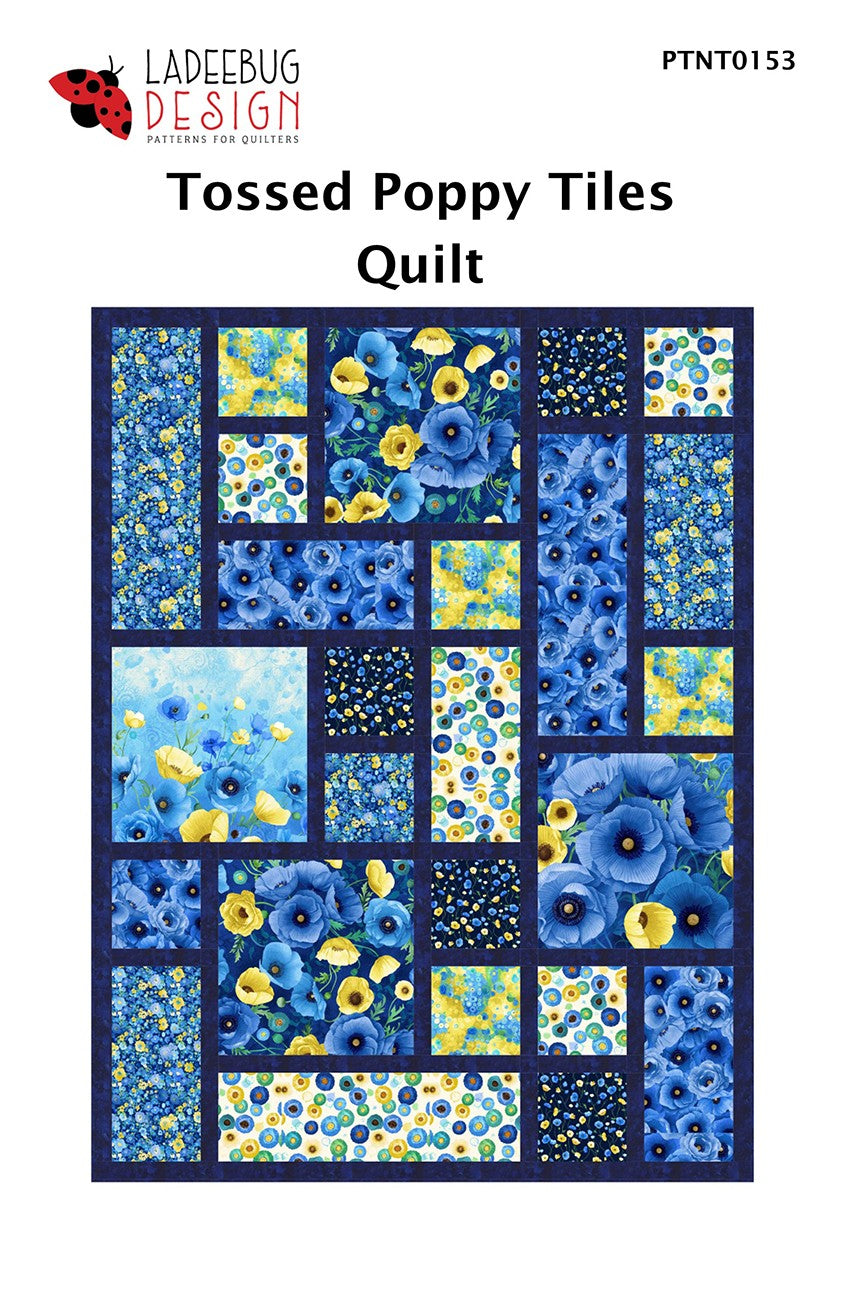 Tossed Poppy Tiles