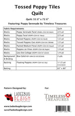 Tossed Poppy Tiles