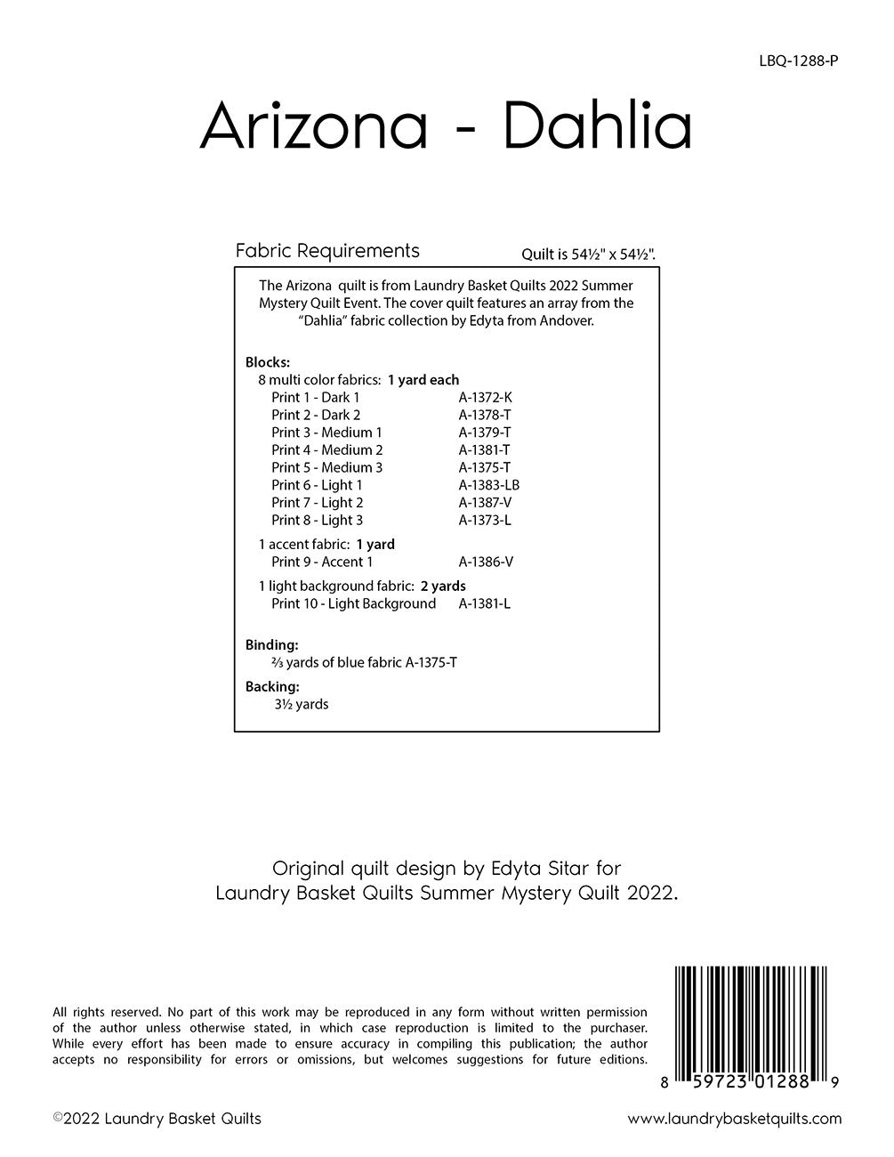 Arizona Dahlia