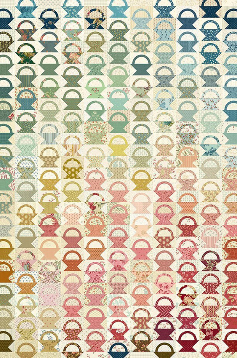 Kitchen Towel Charm Basket