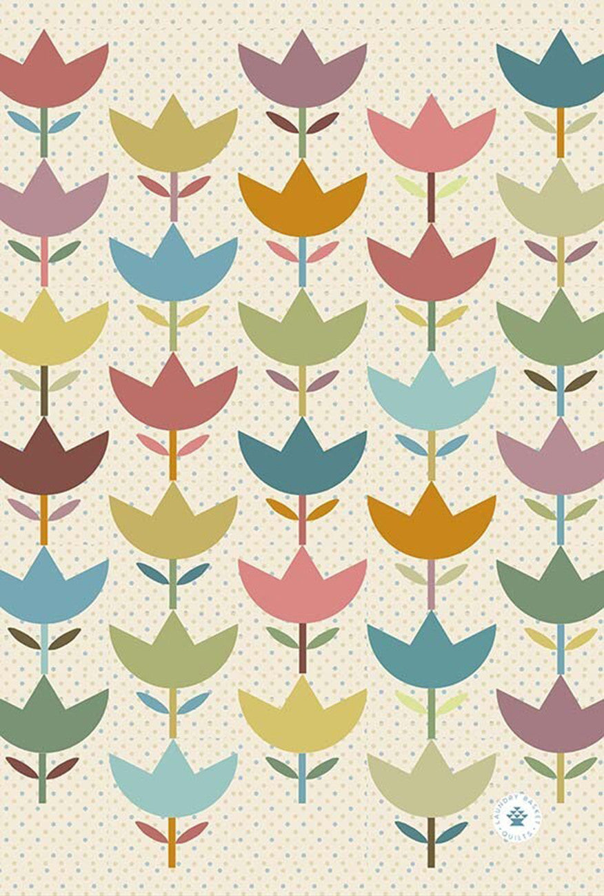 Kitchen Towel Tulip Patch