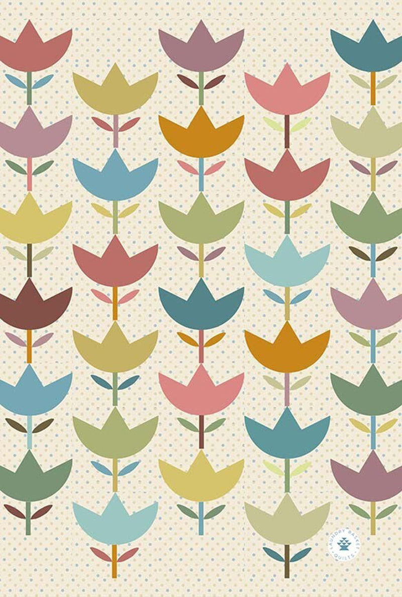 Kitchen Towel Tulip Patch