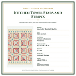 Product Specifications – Kitchen Towel Stars and Stripes