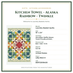 Product Specifications – Kitchen Towel - Alaska Rainbow - Twinkle