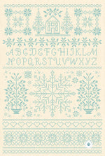 Kitchen Towel - Holiday Cross-Stitch