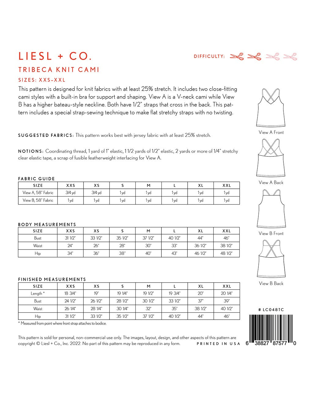Tribeca Knit Cami