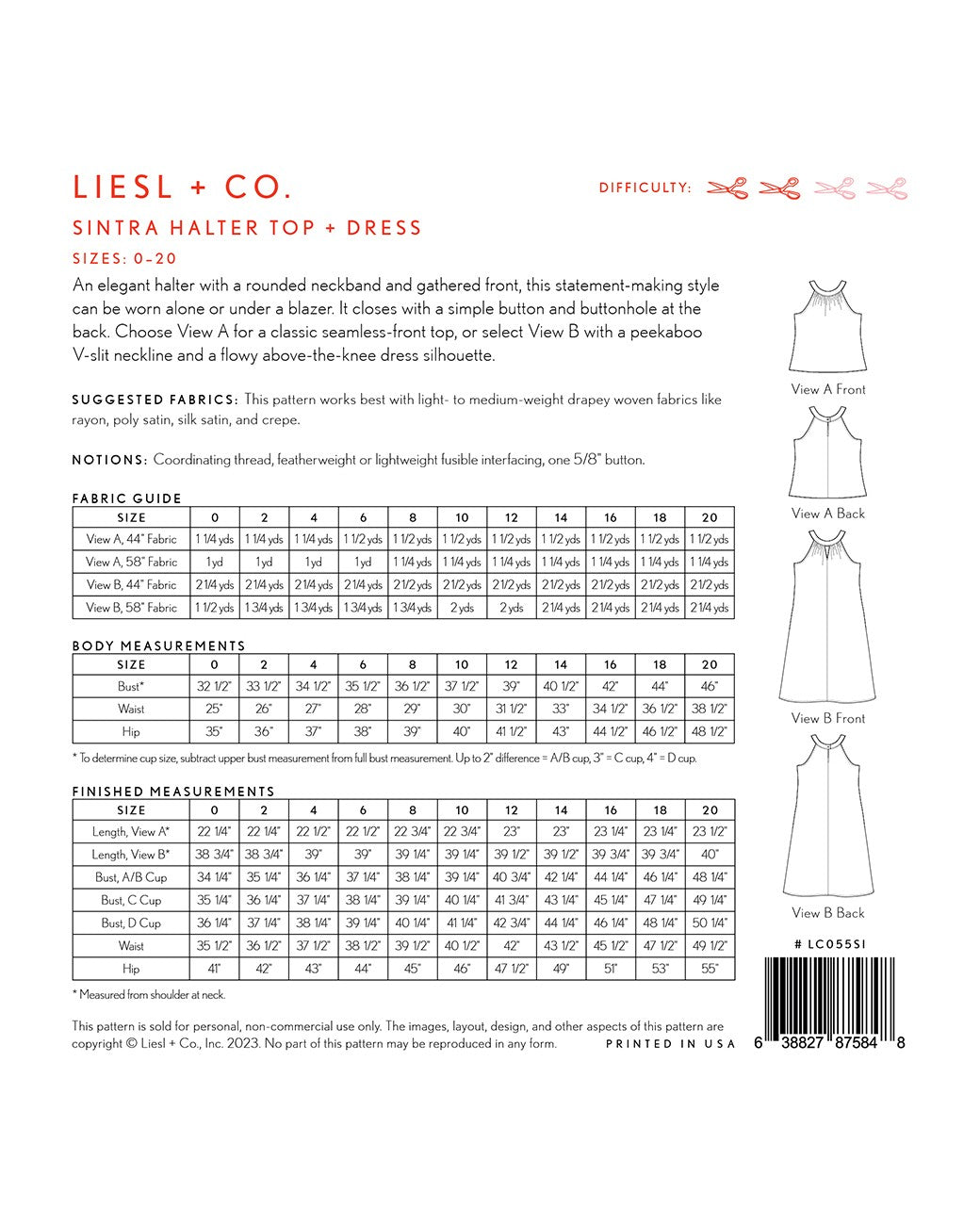 Sintra Halter Top & Dress