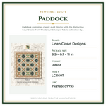 Product Specifications – Paddock