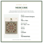 Product Specifications – Mercerie