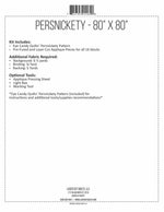 Laser-cut Kit: Persnickety by Eye Candy Quilts