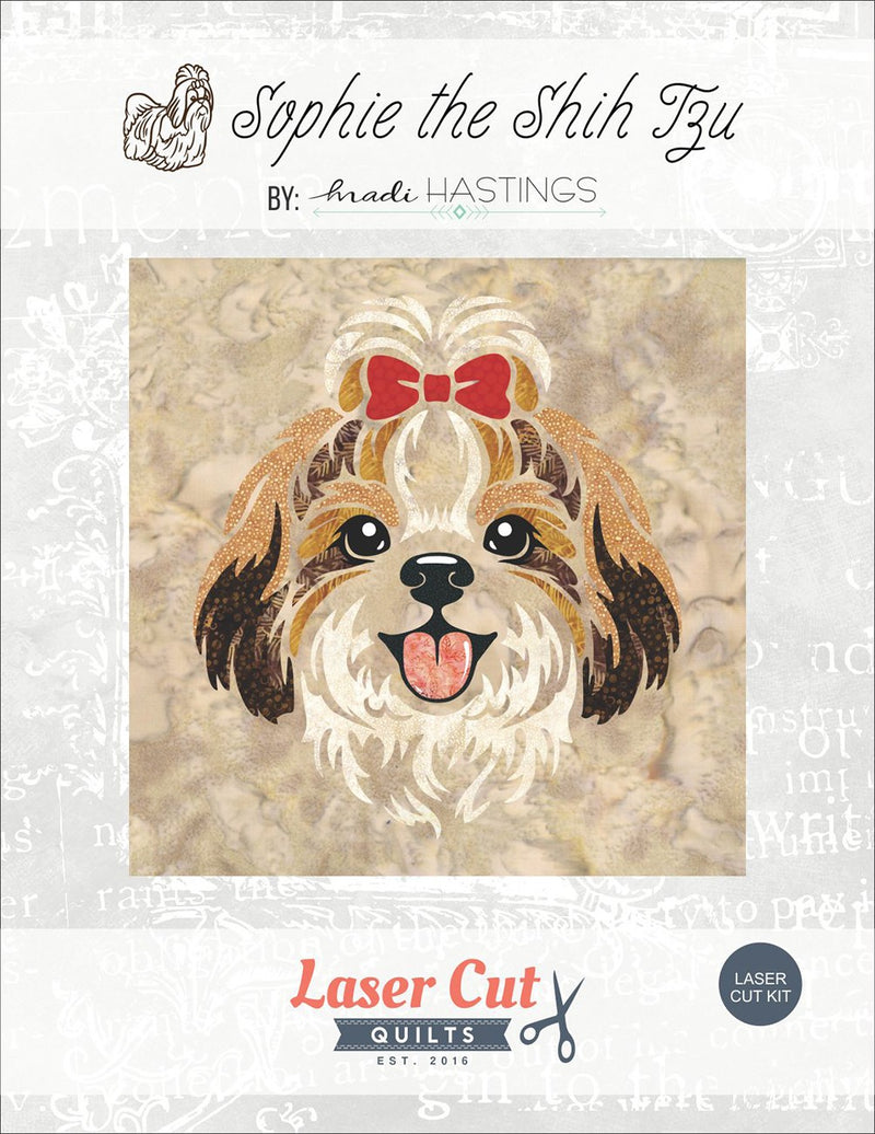 Laser-cut Kit: Sophie the Shih Tzu