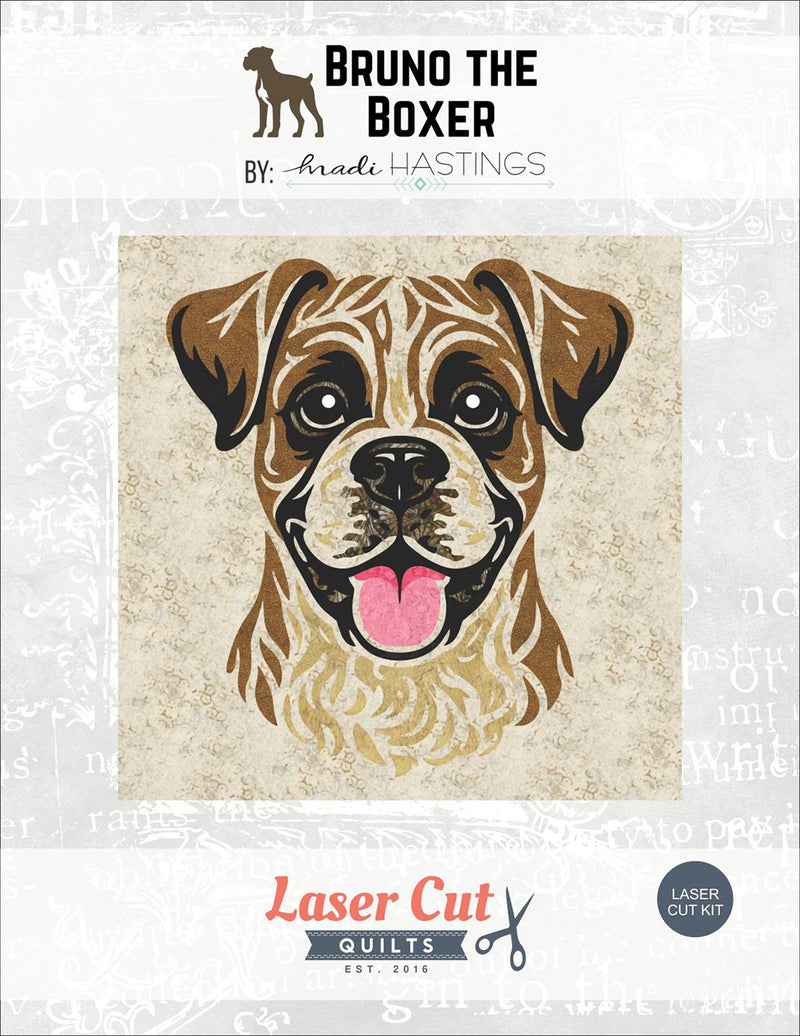 Laser-cut Kit: Bruno the Boxer