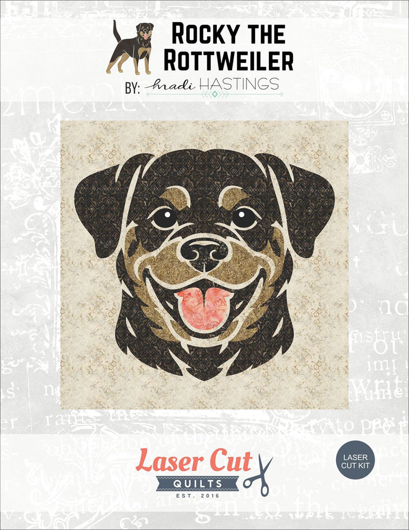 Laser-cut Kit: Rocky the Rottweiler