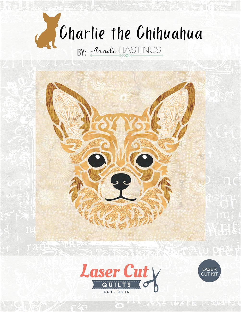 Laser-cut Kit: Man's Best Friend Charlie the Chihuahua