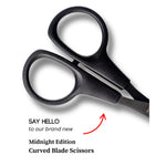Midnight Edition Curved Blade Scissors