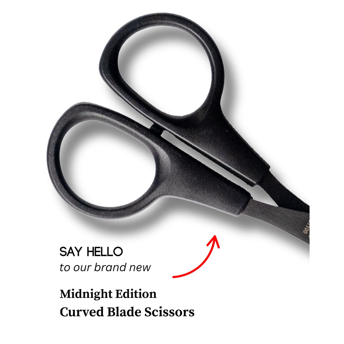 Midnight Edition Curved Blade Scissors