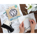 Leisure Arts Embroidery Kit 6" Monogram