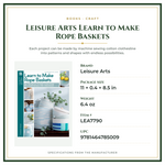 Product Specifications – Leisure Arts Learn to Make Rope Baskets