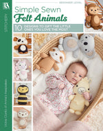 Simple Sewn Felt Animals
