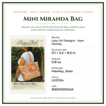 Product Specifications – Mini Miranda Bag