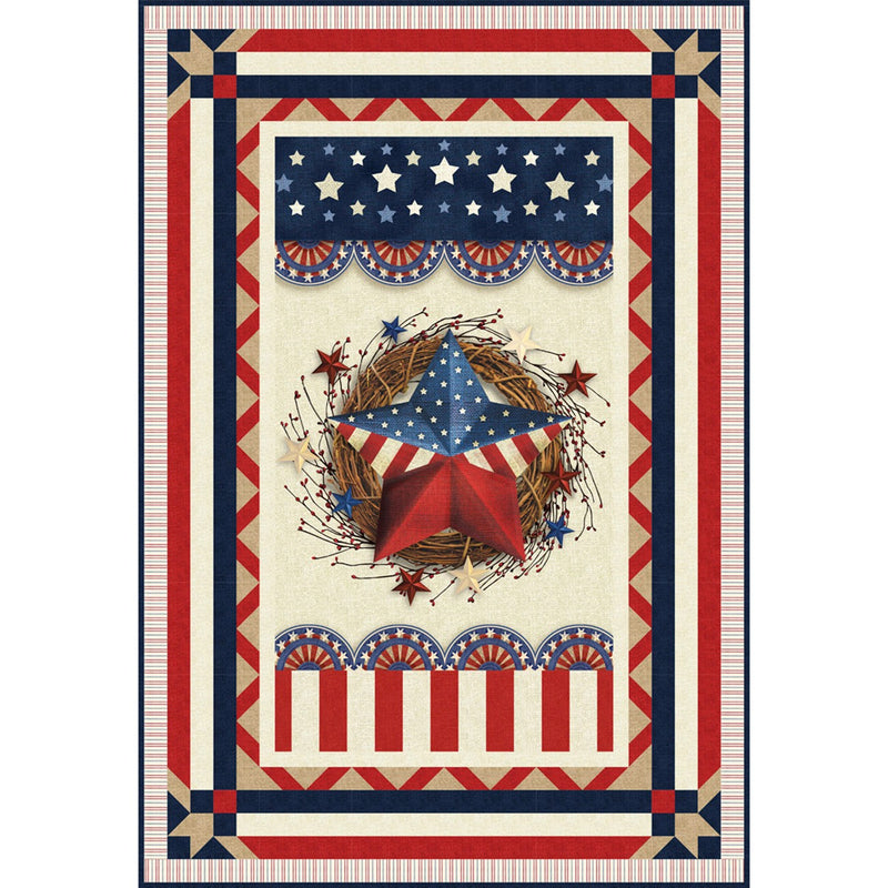 Love & Glory Quilt Top Panel