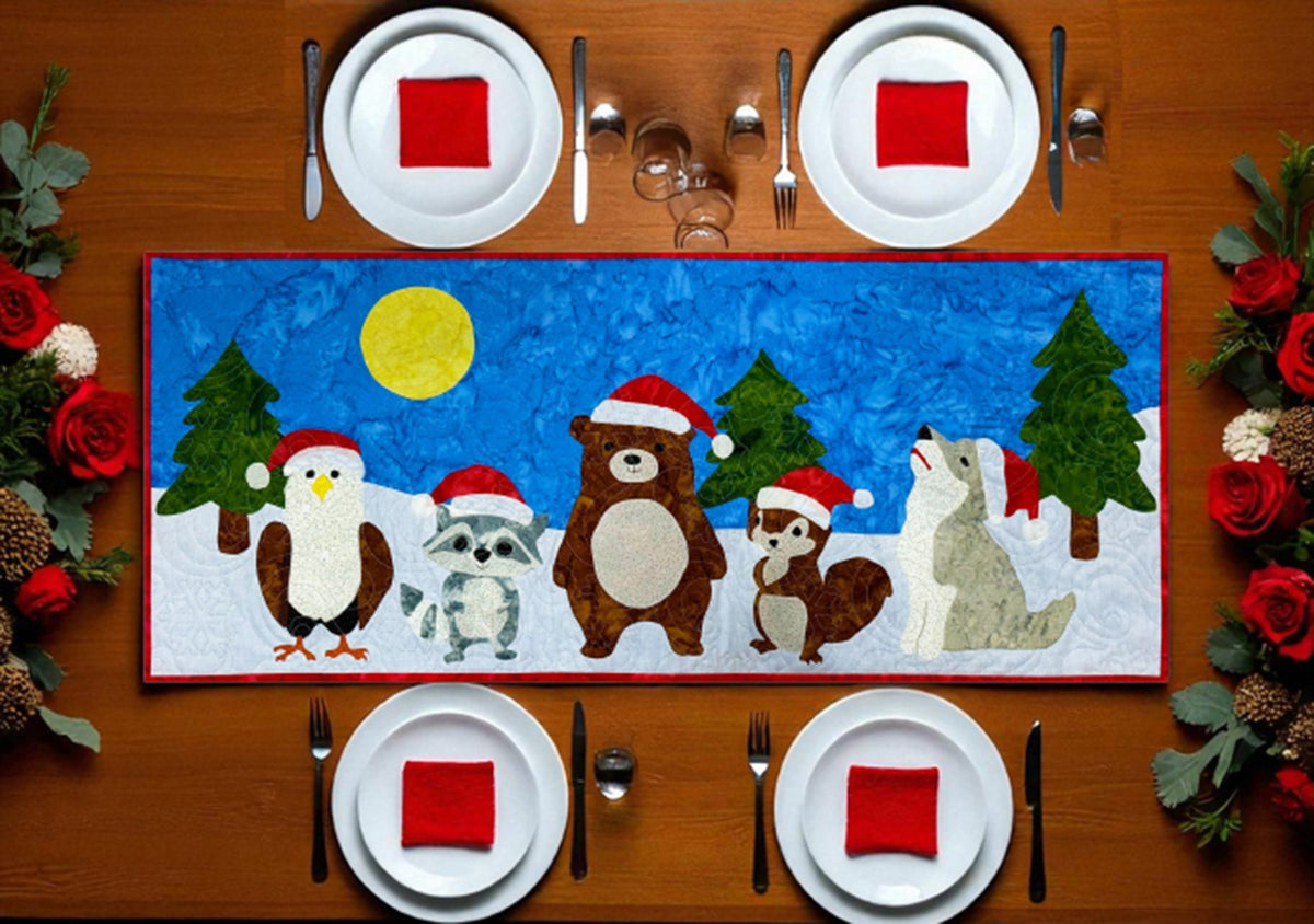 Waiting for Santa Sewing Applique Quilt Pattern